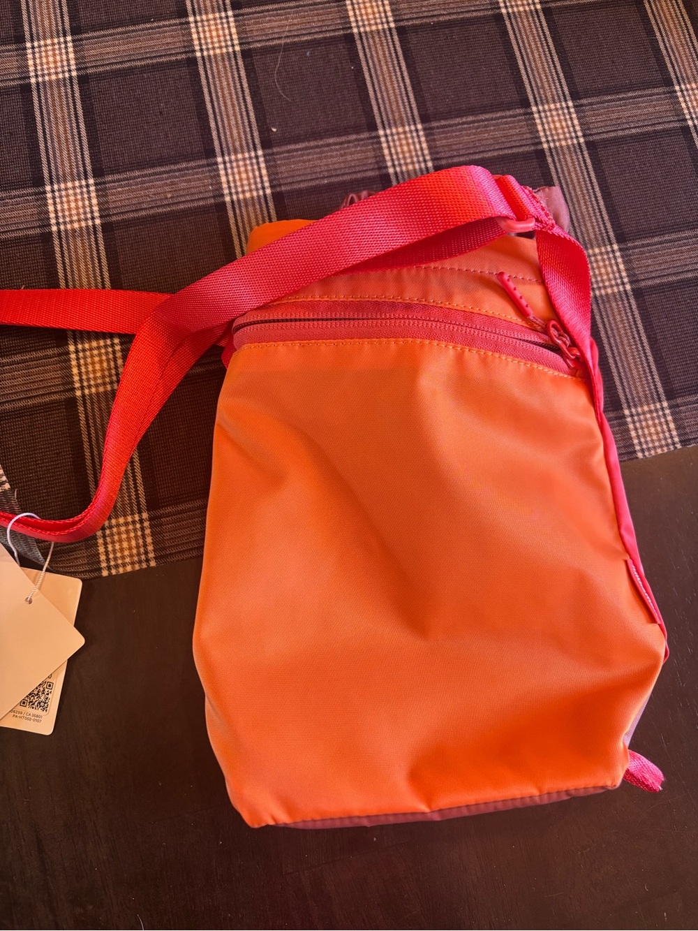 Lululemon Crossbody Bag with Pink Strap